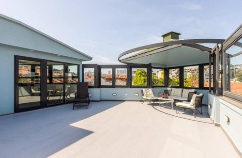 Ortakoy Apartment | Stunning Bosphorus 2BD2Bath Views Terrace! #357