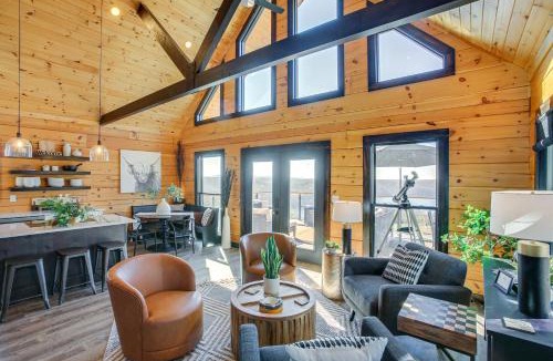 Celina House | Stunning Celina Home w/Hot Tub, Views & Fire Pit!