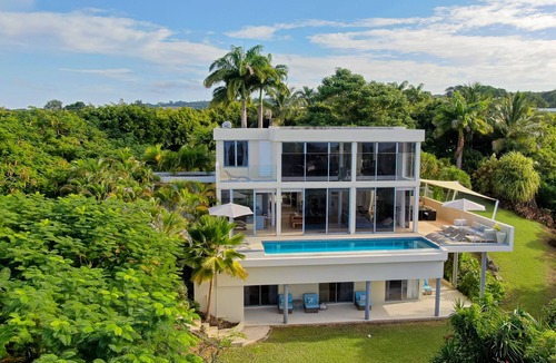 Lower Carlton Villa | Stunning contemporary villa with incredible views over the Barbados West Coast