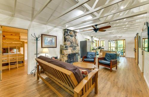 Howard House | Stunning Culloden Cabin with Deck & Creek View!
