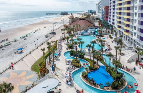 Daytona Beach Condo | Stunning Direct Oceanfront 1BR on Low Floor – Newly Furnished & Family Friendly