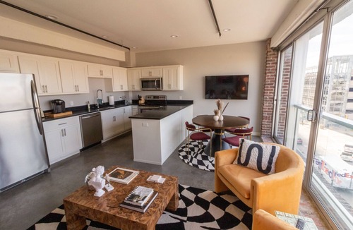Brady Arts District Apartment | Stunning Downtown Loft in Trendy Blue Dome District