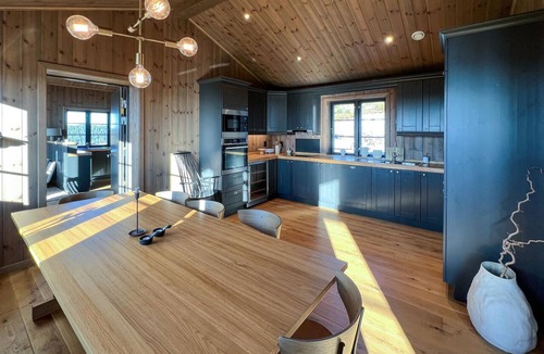 Kroderen House | Stunning home in Noresund with sauna