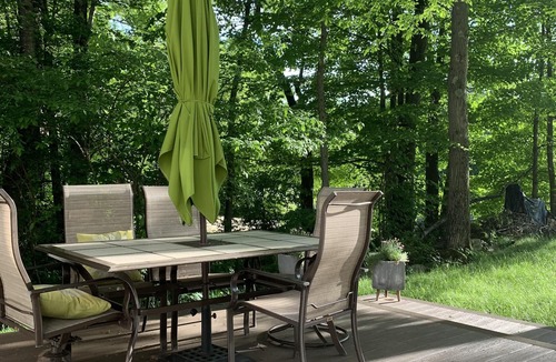 Carmel House | Stunning Lakefront Home w/Private Dock for Swimming (and Kayaks For Use).