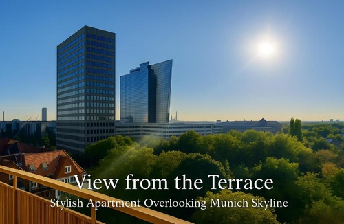 Neufreimann Apartment | Stunning Munich Panorama Loft & Arena View