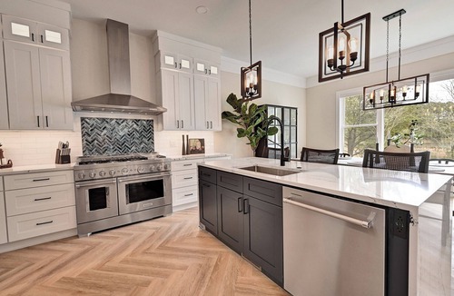 Bethany Beach House | Stunning NEW 7 bed, 5 bath home, Bliss at Bethany Beach! 2 Primary Bedrooms; Hot tub; Elevator; Fireplace; Canal Front Water Views