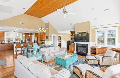 Bald Head Island House | Stunning Ocean and Sunset Views Steps to South Beach Hot Tub and Pet Friendly
