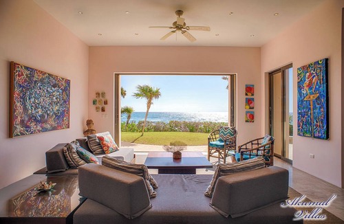 Akumal Villa | Stunning Oceanfront Contemporary villa close to Akumal!