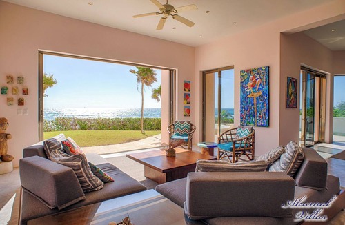 Akumal Villa | Stunning Oceanfront Contemporary villa close to Akumal!