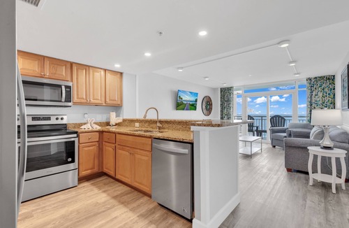 Myrtle Beach Apartment | Stunning Oceanfront View Atlantica Tower