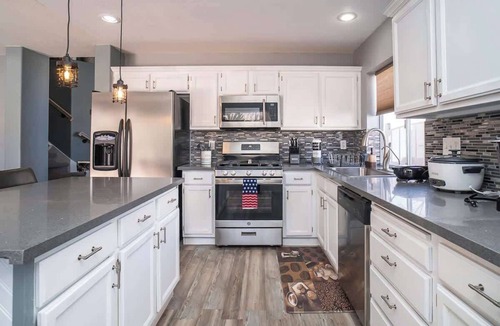 River Mountain House | Stunning Pool at Chic 4BR Vegas Home