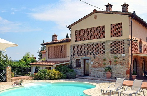 Castelfiorentino Villa | Stunning private villa with WIFI, pool, TV, terrace, panoramic view, parking, close to San Gimignano