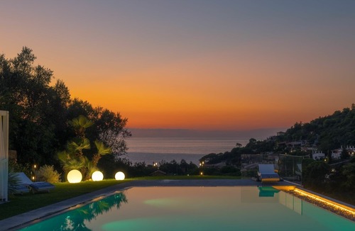 Rio nell'Elba Villa | Stunning private villa with private pool, hot tub, WIFI, A/C, TV, patio, panoramic view and park...