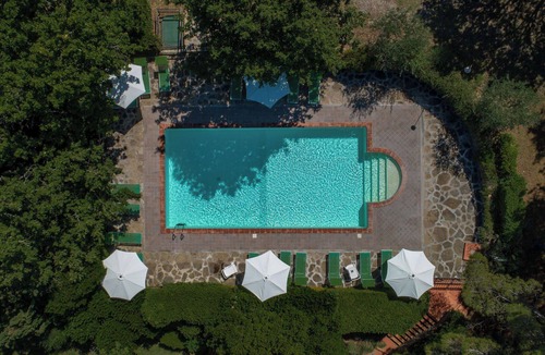Bucine Villa | Stunning private villa for 17 people with private pool, WIFI, TV, veranda and panoramic view