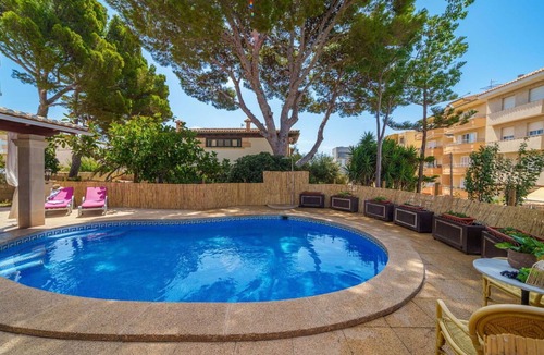 Cala Lliteres House | Stunning private villa for 11 guests with private pool, WIFI, A/C, TV and terrace