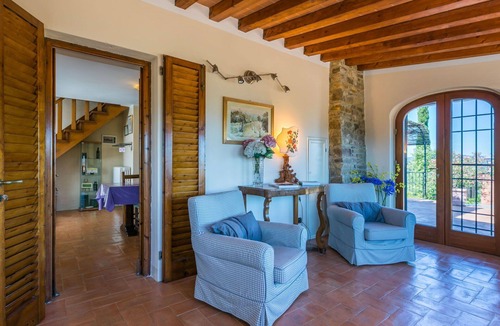 Impruneta Villa | Stunning private villa for 5 guests with private pool, WIFI, TV, terrace and panoramic view