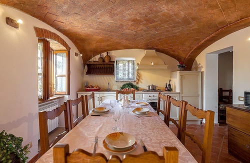 Santarello Villa | Stunning private villa with A/C, WIFI, private pool, patio, panoramic view, close to Montepulciano