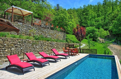 Sesto Fiorentino Villa | Stunning private villa with WIFI, private pool, A/C, TV, veranda, panoramic view, close to Florence