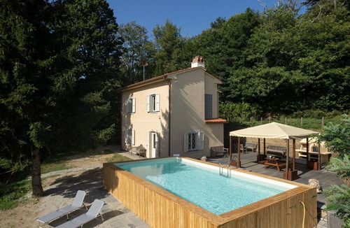 Cascine-La Croce Villa | Stunning private villa with private pool, WIFI, TV, patio and panoramic view, close to Pisa