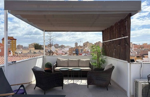 Las Lagunas Condo | Stunning Rooftop Condo with Sea Views in Fuengirola