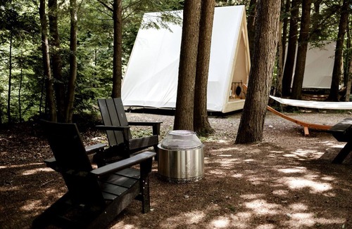 North Woodstock RV Rental | Stunning Safari Tent with Great Views in North Woodstock, New Hampshire