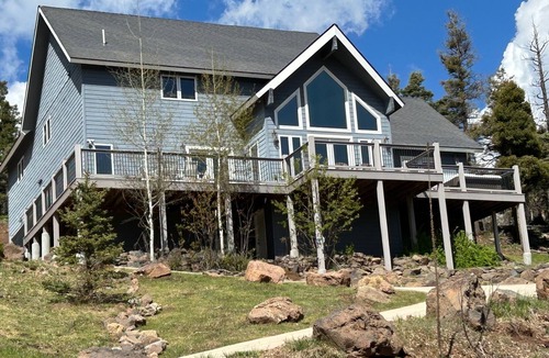 Angel Fire Ski Chalet | Stunning Ski Chalet in Angel Fire w/Outstanding Views - Pet Friendly - Hot Tub