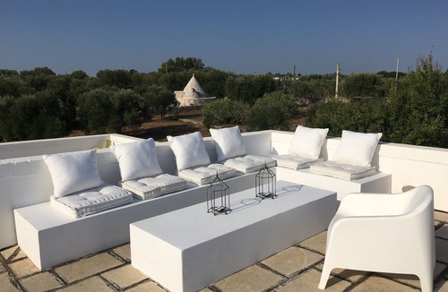 Ostuni Villa | Stunning Three cone Trullo and Contemporary Villa with private saltwater pool