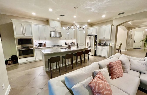 Naples Villa | Stunning Upscale 4B5Bath Villa With Full Amenities And Golf Membership