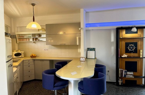 Saronida Apartment | Stunning View Seaside 1-Bed Apartment in Saronida