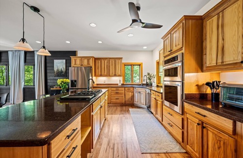 Maggie Valley House | Stunning Views Hot Tub Sauna Theater Game Rooms Sleep/Dine 23 Firepit