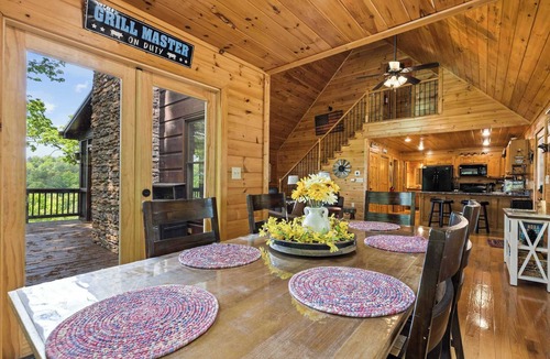 My Mountain House | Stunning Views~Hot Tub~Games~Fireplace~DogFriendly