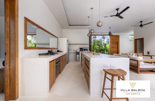 Las Terrenas Villa | Stunning Villa BALBOA @ Cap Bonita - Private Access Playa Bonita & Coson