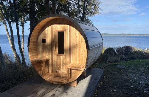 Eastsound Cottage | Stunning waterfront 4BR home: fantastic Sound views & NEW dry sauna