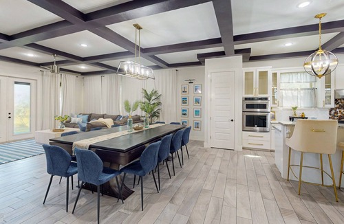 Port Isabel House | Stunning waterfront home with private pool, gym, & grill - steps to sand & SPI