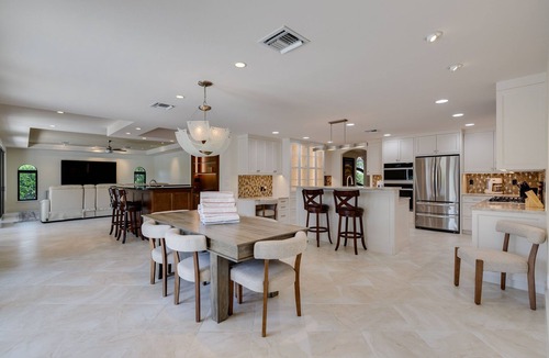 Shell Harbor Villa | Stunning Waterfront Villa on Sanibel's East End, Boat Dock with Lift
