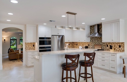 Shell Harbor Villa | Stunning Waterfront Villa on Sanibel's East End, Boat Dock with Lift