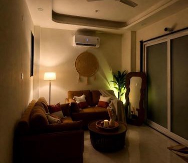 Ghata Apartment | Stylish 1BHK with Projector Your Private Escape