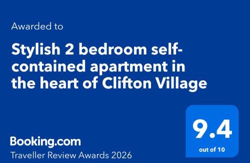 Clifton Apartment | Stylish 2 bedroom self-contained apartment in the heart of Clifton Village