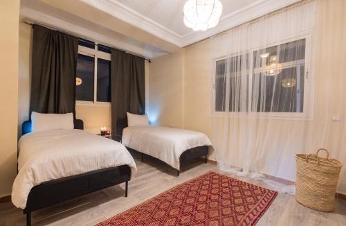 L'Ocean Apartment | Stylish APPT 2 BDR Downtown of Rabat by MERAT HOME