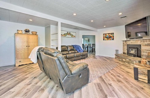 Williams House | Stylish ‘Basecamp 6850' Near Downtown Williams!