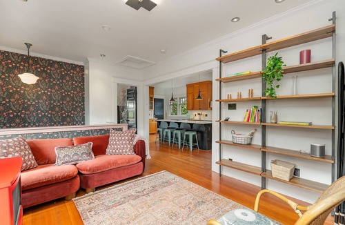 Columbia City House | Stylish craftsman in a gorgeous garden setting, steps to downtown Columbia City