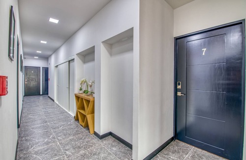 San Jose Apartment | Stylish Downtown Studio Apartment with Patio & A/C!