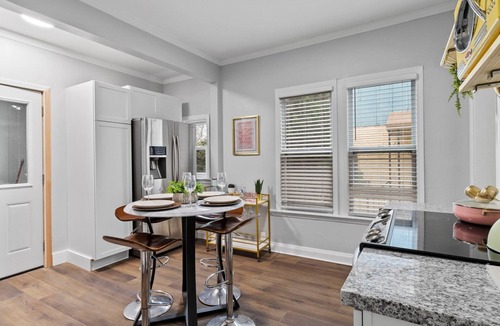 West Allis House | Stylish Gem With Fun Hidden Door, Centrally Located to Milwaukees Attractions