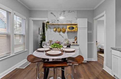 West Allis House | Stylish Gem With Fun Hidden Door, Centrally Located to Milwaukees Attractions