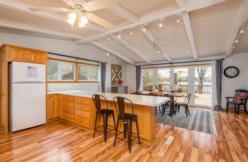 Almelund House | Stylish Long Lake Lodge: 1 hr from Twin Cities w game room, fire pit, lakefront
