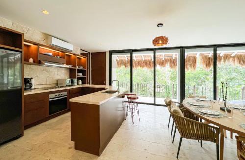 Zama Apartment | Stylish Mexican Interior PH- Private Rooftop -Gated Community