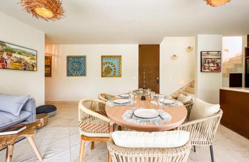 Zama Apartment | Stylish Mexican Interior PH- Private Rooftop -Gated Community
