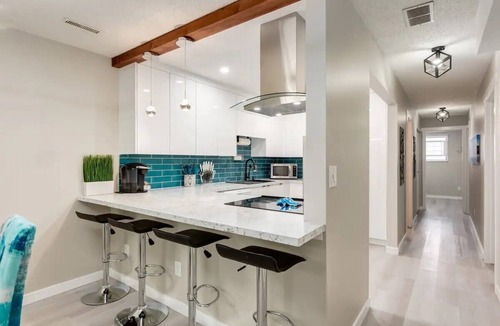 Montgomery House | Stylish Montgomery Gem: Spacious Comfort by the River with Easy Mountain Access