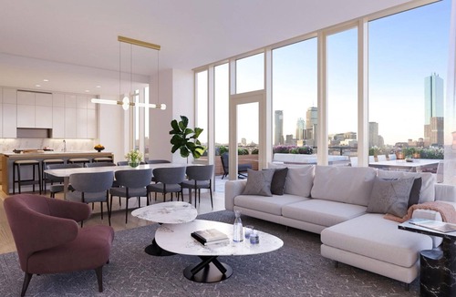 Shawmut Apartment | Stylish South End Studio w/W/D & Gym, nr Whole Foods, by Blueground