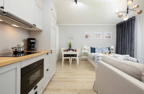 Pobierowo Apartment | Stylish Studio with Balcony | 100 m from the Beach and Parking